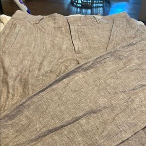 Banana Republic Trouser No. 718 Martin Fit linen slacks size 10